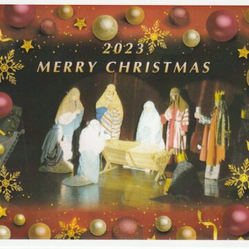 2023 MERRY CHRISTMAS ページェントの写真
