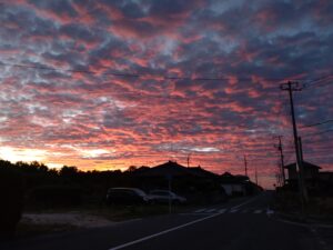 夕焼け空